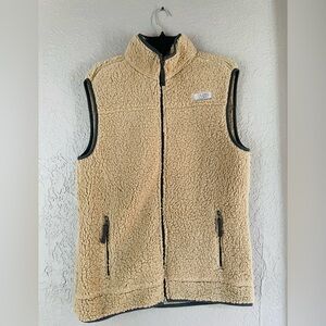 Men Ocean & Coast Full Sherpa Vest Size S